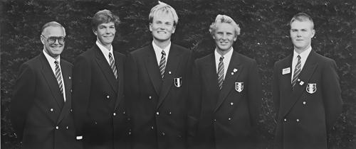 Chris Selbekk, Knut Ekjord, Bjorn Hage, Thomas Nielsen, Oyvind Rojahn