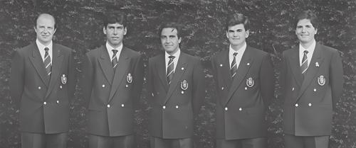 Santiago Fisas, Diego Borrego, Eduardo De La Riva, Tomas Munoz, Alfonso Vidaor