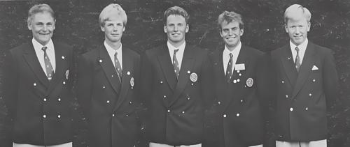 Arne Andersson, Klas Eriksson, Mathias Gronberg, Gabriel Hjertstedt, Per Nyman