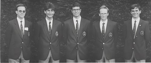 Martin Kessler, Kouroche Achtari, Christophe Bovet, Markus Frank, Thomas Gottstein