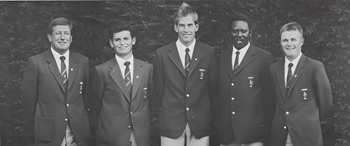 Paddy Francomb, Michael Dardagan, Ross Dennett, Anderson Rusike, Craig Singleton