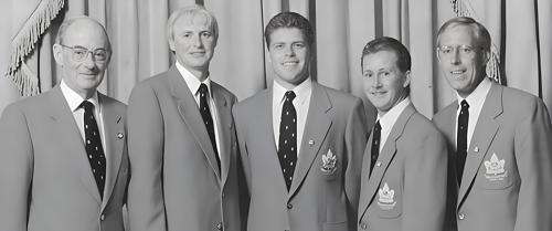 Findlay Young, Graham Cooke, Todd Fanning, Darren Ritchie, Doug Roxburgh