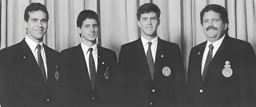 Jaime Sarmiento, Alan Fort, Eduardo Ibarra, Felipe Olachea