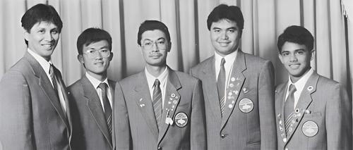 Douglas Ooi, Dino Kwek, Nicholas Leong, Mardan Bin Mamat, Mohd Said