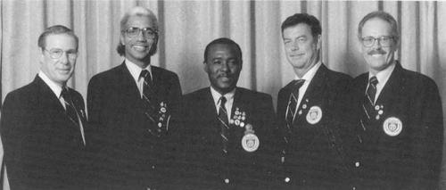 Ambrose Gouthro, Milford Lockhart, Huel Riley, Bobby Rose, Vernon Wells