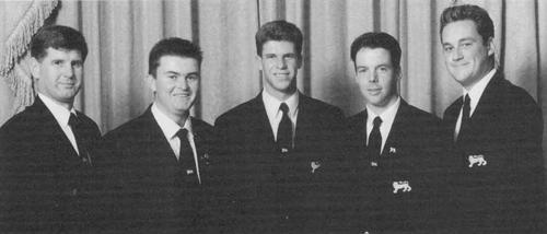 George MacGregor Jr., Raymond Burns, Bradley Dredge, Dean Robertson, Mathew Stanford