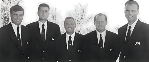 Clive Brown, Michael Brooks, Barclay Howard, Keith Nolan, Gary Wolstenholme