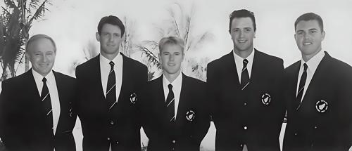 Alistair Nicholls, Simon Bittle, Richard Best, David Somervaille, Richard Hislop