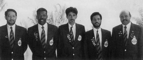 Hamad Al-Sulaiti, Jumma Saad, Khalid Al-Kaabi, Faraj Al-Shimmeri, Abdullah Al-Mufleh