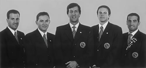 Jose Pedro Chaparro, Marcelo Roldos, Santiago Arias, Juan Felipe Aegerter, Abdallah Murtinho