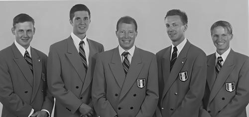 Eirik Tage Johansen, Lars Petter Brovold, Charlie Westrup, Orjan Larsen, Jan-Are Larsen