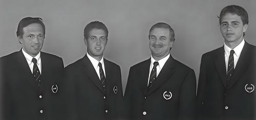 Fernando Chiesa, Matias Anselmo, Mark Lawrie, Carlos Pedrozo