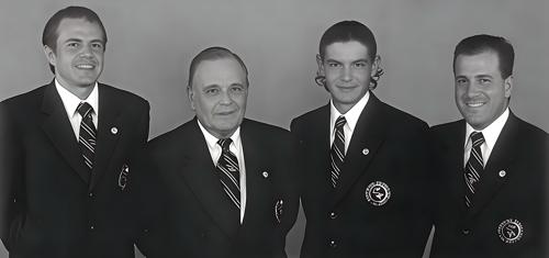 Juan Felipe Aegerter, Isidro Ycaza, Juan Antonio Serrano, Jose Pedro Chaparro