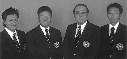 Toyokazu Fujishima, Yusaku Miyazato, Kenichi Izumi, Futoshi Fujita