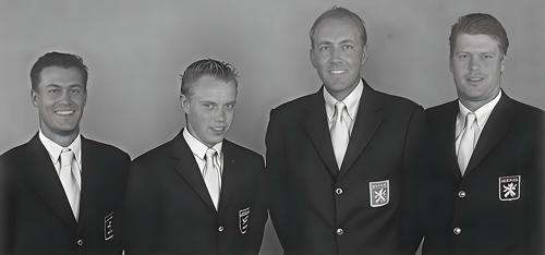 Inder van Weerelt, Edward de Jong, Daan Stlooter, Niels Boysen