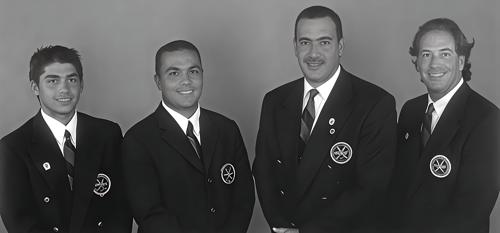 Max Alverio, Mauricio Muniz, Carlos Suarez, Frank Thomas