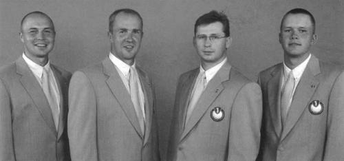 Janis Ritums, Andris Keisels, Normunds Mazzanis, Karilis Cirulis