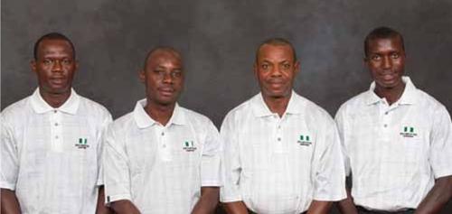 Stephen Ezeh Uche, Muyideen Olaitan, Moses Anabui, Jimoh Sikiru