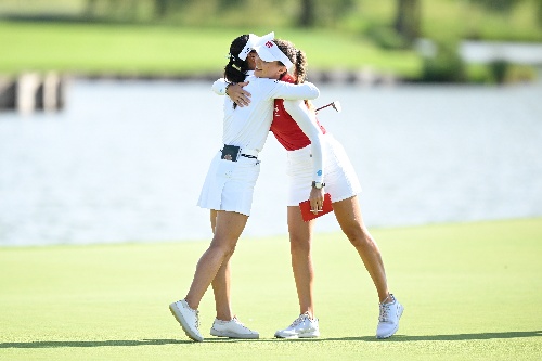 Lydia Ko, Morgane Metraux