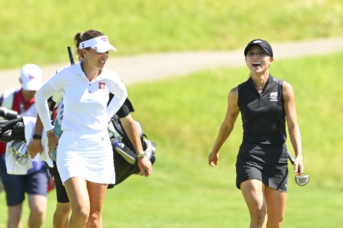 Lydia Ko, Morgane Metraux