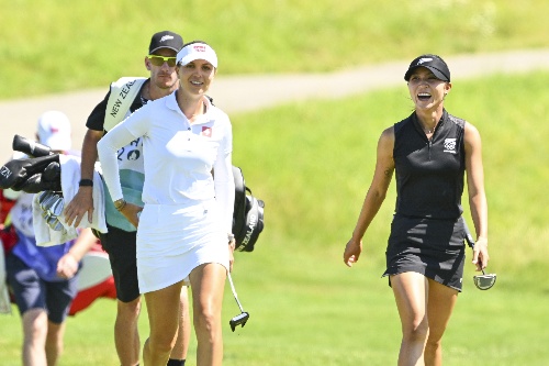Lydia Ko, Morgane Metraux