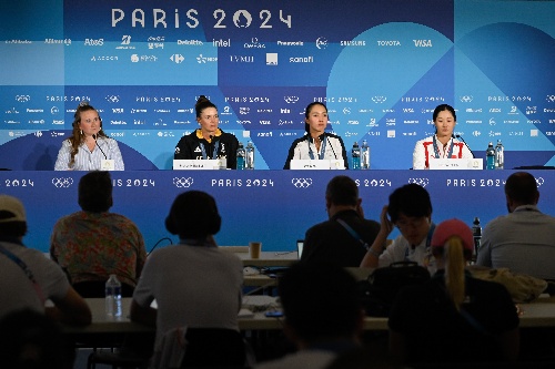 Esther Henseleit, Lydia Ko, Xiyu Lin